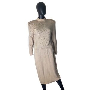 St.john knit long sleeve dress size 10